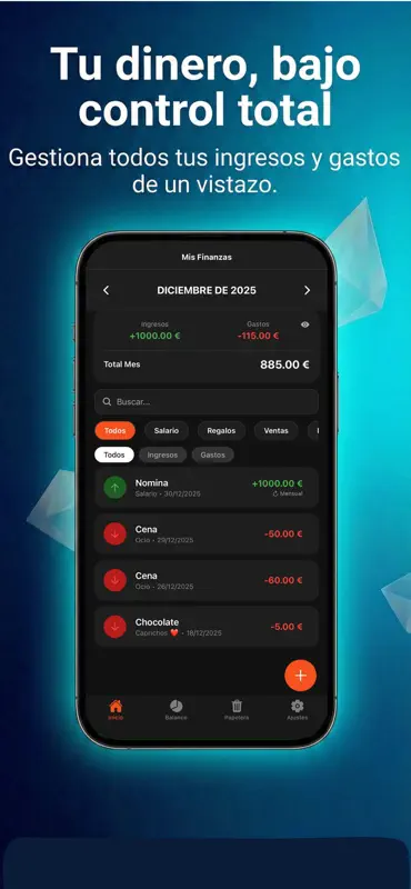 Mis Finanzas App screenshot 4 of 5