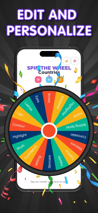 Spin The Wheel - Raffle App Screenshot 3 of 4