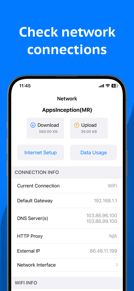 Network Analyzer: WiFi Scanner screenshot 1