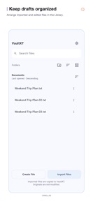 VaultXT - Text File Editor screenshot