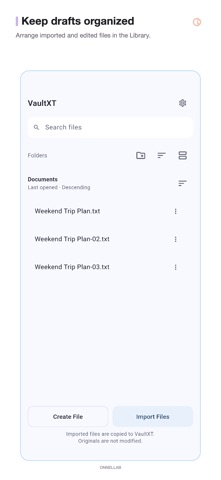 VaultXT - Text File Editor Screenshot 5 of 5