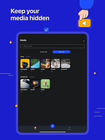 HideU - Calculator Lock Vault iPad screenshot