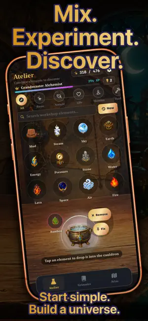 Alchemy Atlas: Merge & Craft screenshot 2