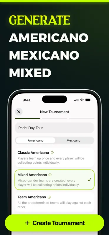 Padel Americano - PadelMake screenshot 2 of 6