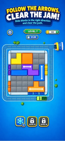 Crush Blocks: Car Escape Screenshot 2 of 4