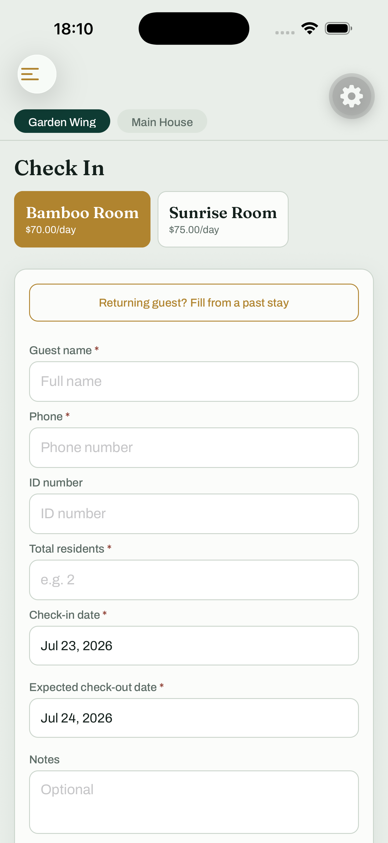 Hostly: Guest House screenshot 2