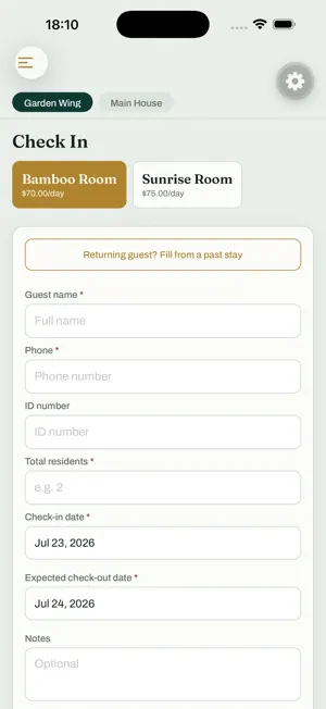 Hostly: Guest House screenshot 2