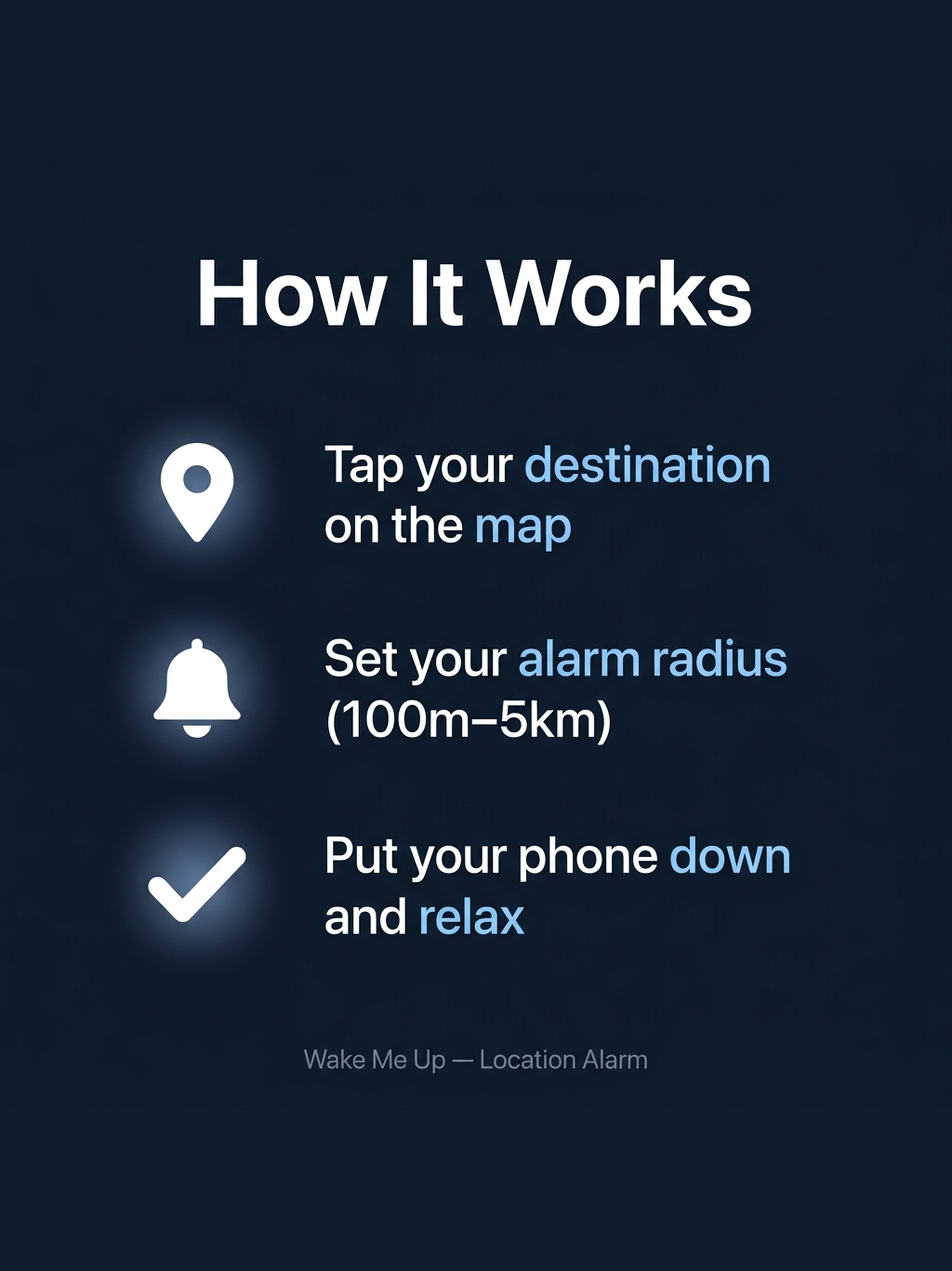 WakeMeUp: GPS Alarm