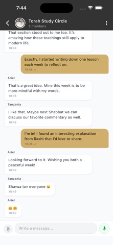 Whole Bible Community iPhone screenshot