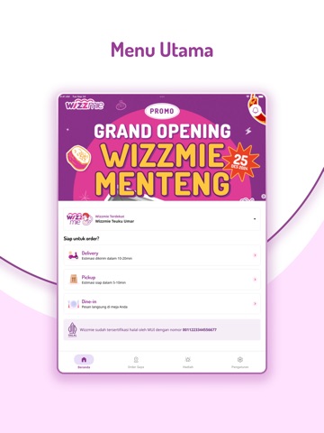 Wizzmie iPad screenshot 1