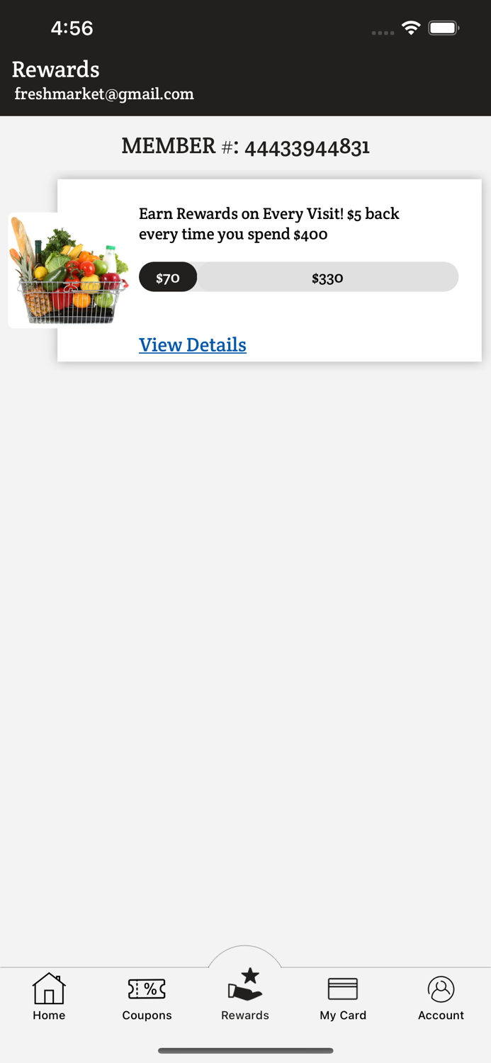 Fresh Market Rewards