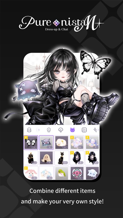 Purenista M: Dress-up & Chat Screenshot