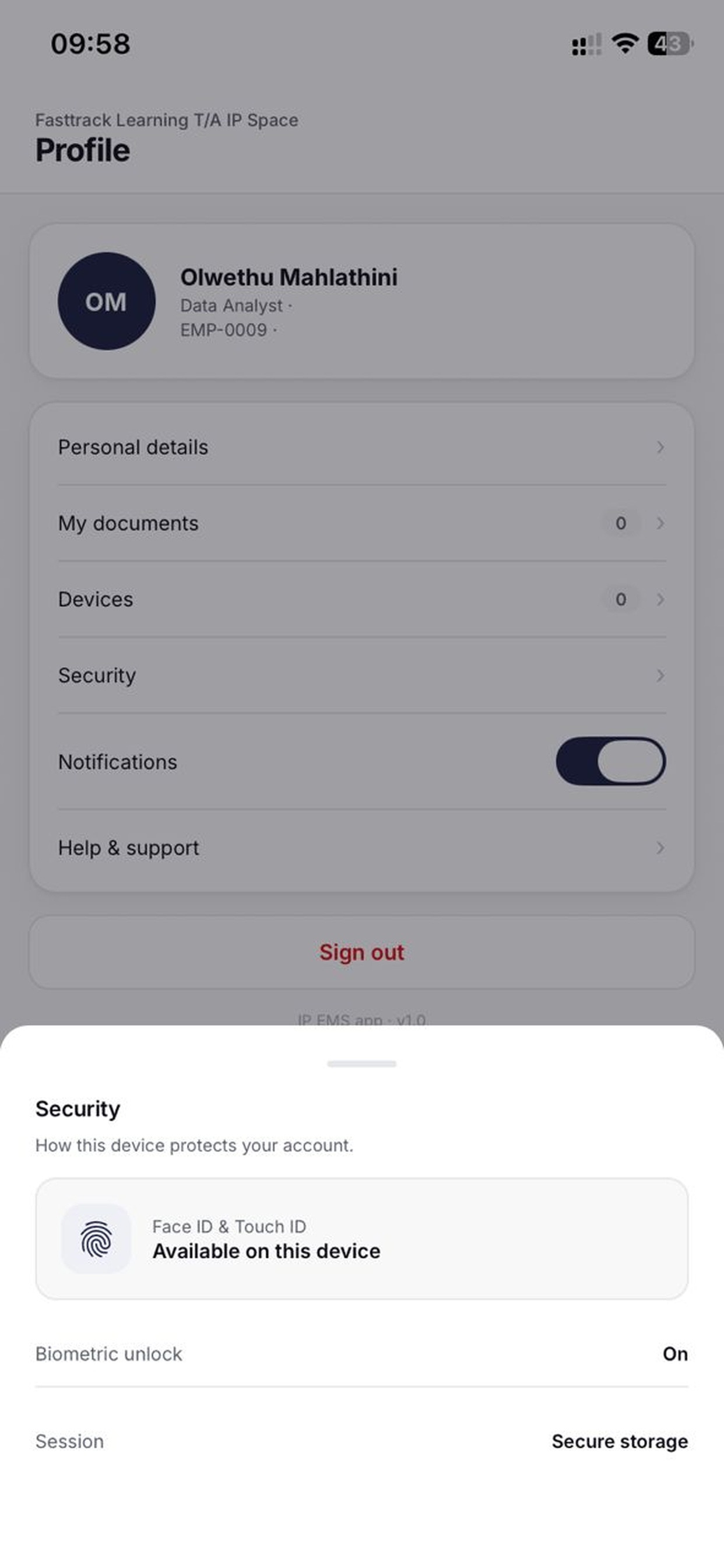 Screenshot 3 of IP EMS