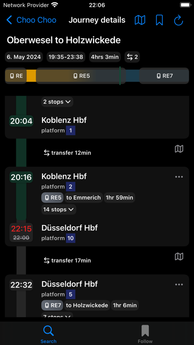 Screenshot #3 pour ChooChoo: Public Transport