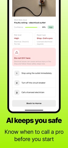 EZAFYX: Wall Repair AI iPhone screenshot