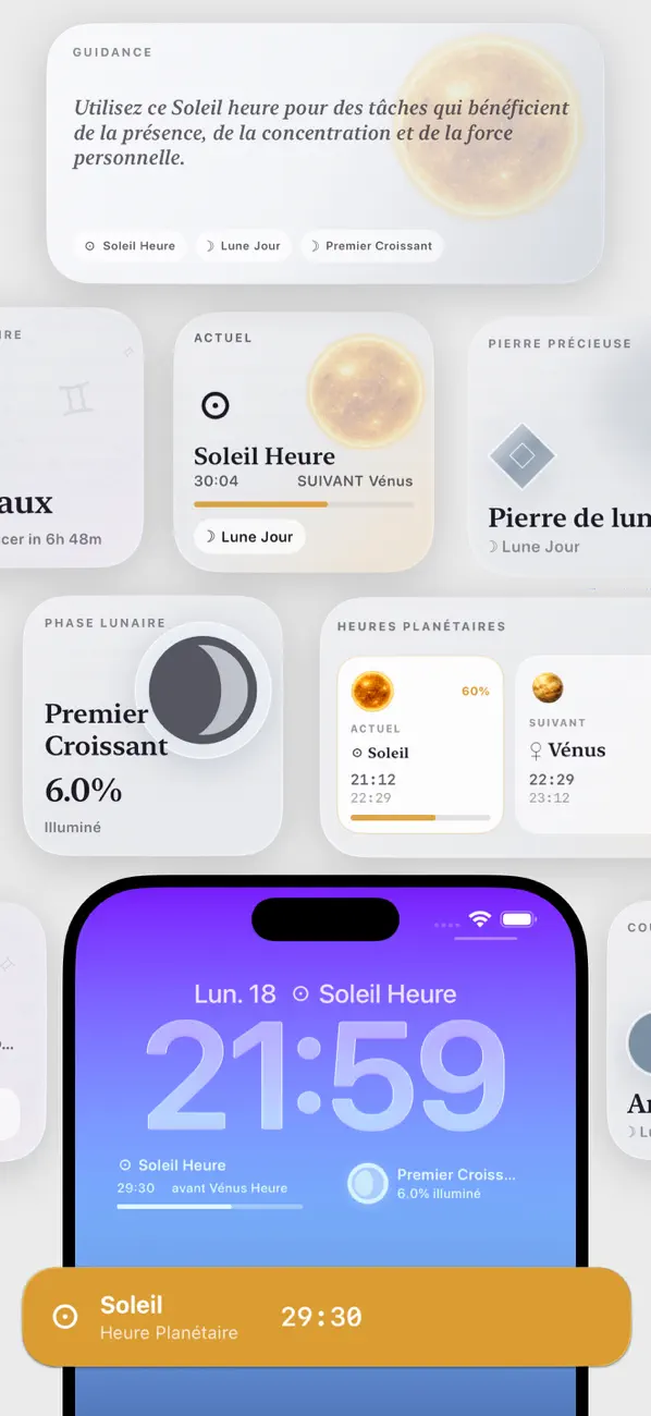 Screenshot #2 pour Heures Planétaires