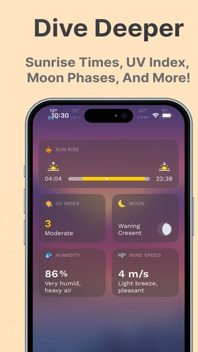 Peek Weather - Rain Forecast Screenshot