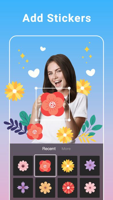 Post Maker & flyer : 7Lemon iPhone screenshot 8 - Graphics & Design app