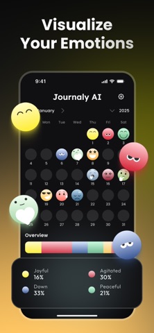 Journaly - Daily Journal iPhone screenshot