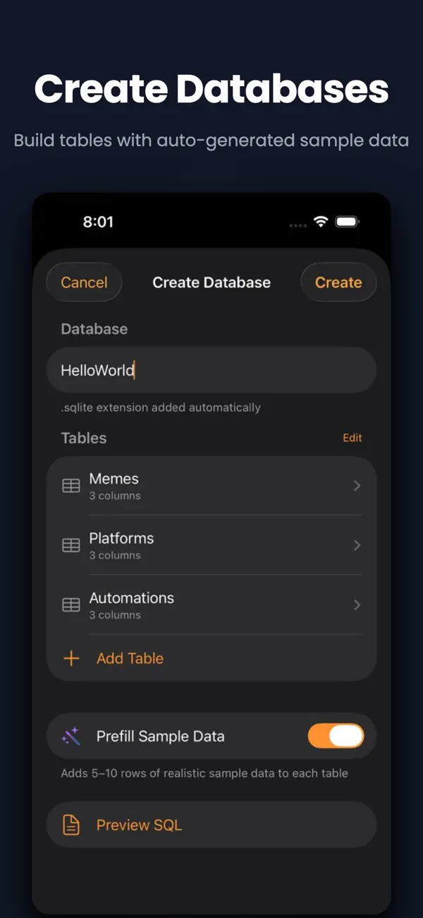 #2. Tablewright - SQLite Editor (iOS) Door: ROBERT BARRETT LAUNIUS
