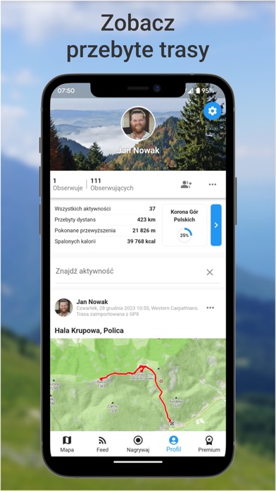 Szlaki - Mapa turystyczna Screenshot