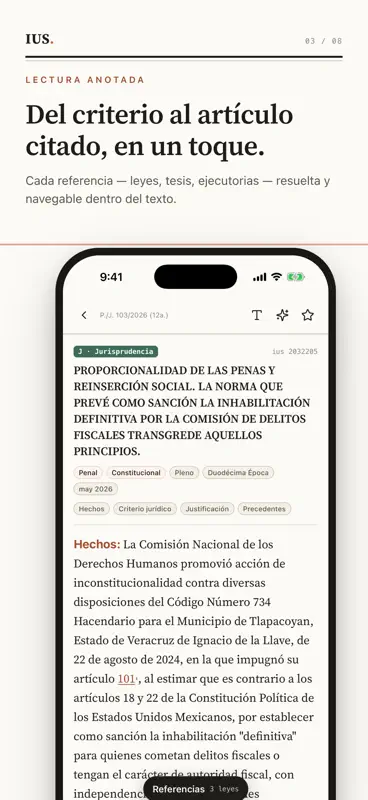 IUS - Tesis y leyes de México screenshot 3 of 8
