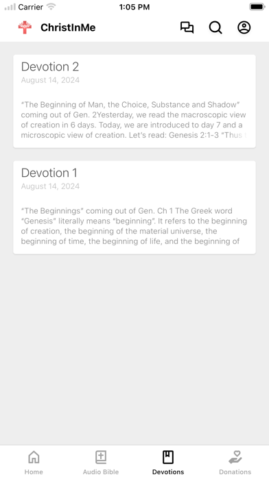 App screenshot