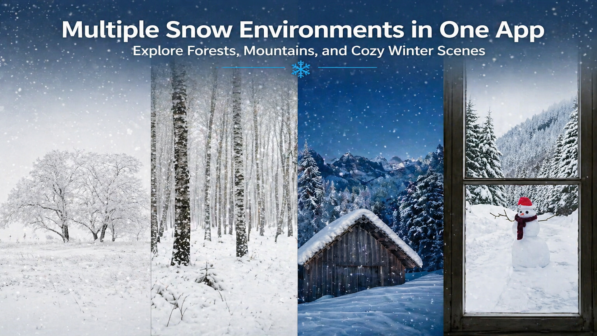 Snow Wallpapers & Winter 4K TV screenshot 3