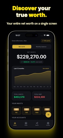 Lingot: Net Worth Tracker Screenshot 4 of 7