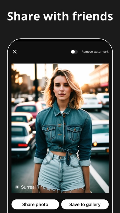Surreal AI photo art generator screenshot-5