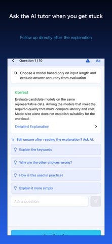 AI-103 Exam Prep Screenshot 7 of 7