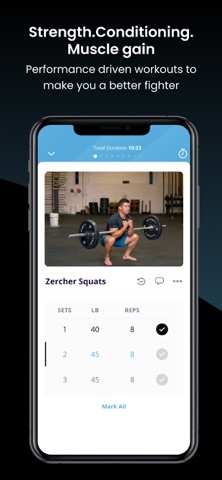 The Combat Hub iPhone screenshot