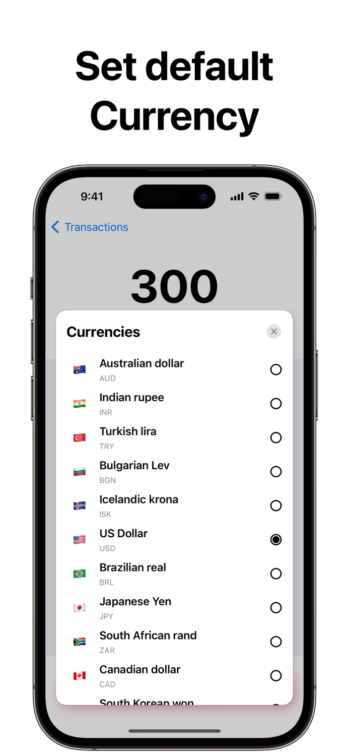 Money tracker - Windfall