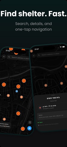 Sheltr - Rocket Alerts screenshot