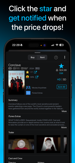 CheapCharts - Movie & TV Deals Screenshot