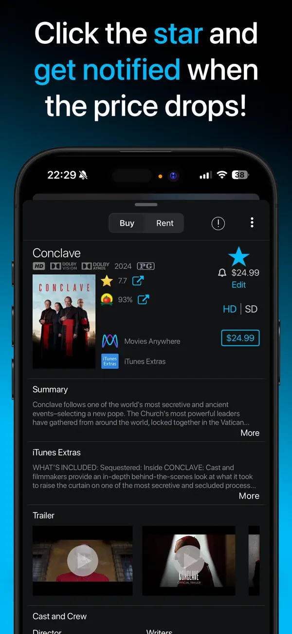 #2. CheapCharts - Movie & TV Deals (iOS) Av: LollipApp GmbH