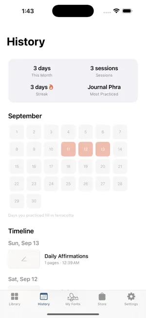 Neat Hand: Copywork Practice screenshot 4