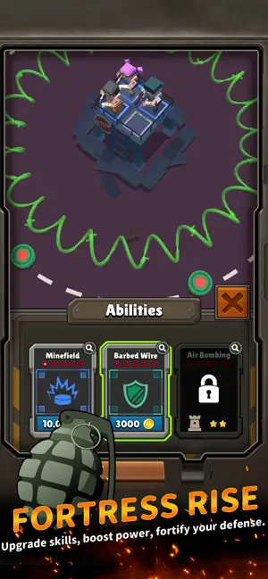Merge Siege: Undead Defense screenshot 2