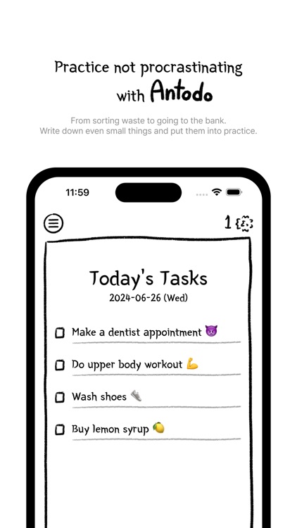 Antodo - Simple todo plan memo