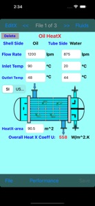 Heat Exchanger Performance screenshot #1 for iPhone