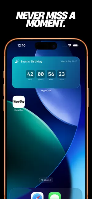 HypeDay - Countdown Widgets screenshot 3