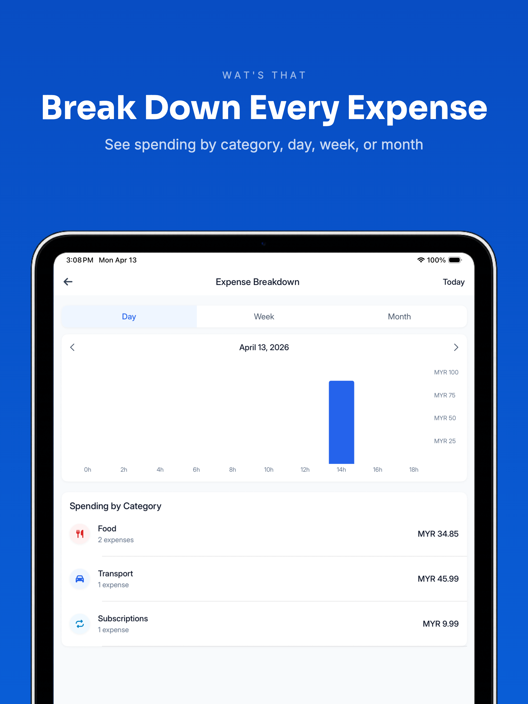 Finance Bro: Track Expenses