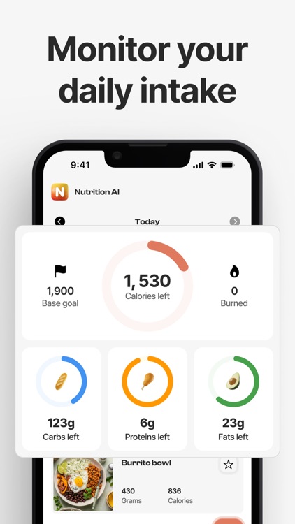 Nutrition AI - Calorie tracker screenshot-3