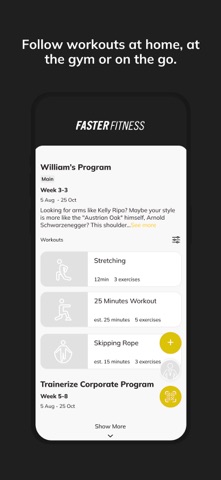 Faster Fitness Training Screenshot 3 of 6