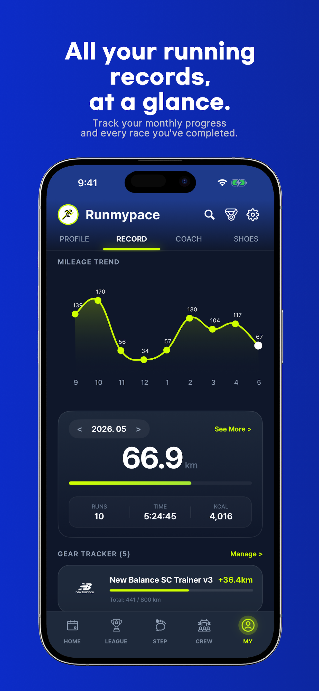 Pacenote: Running Log screenshot 7