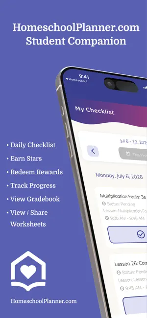 Homeschool Planner Student screenshot 1