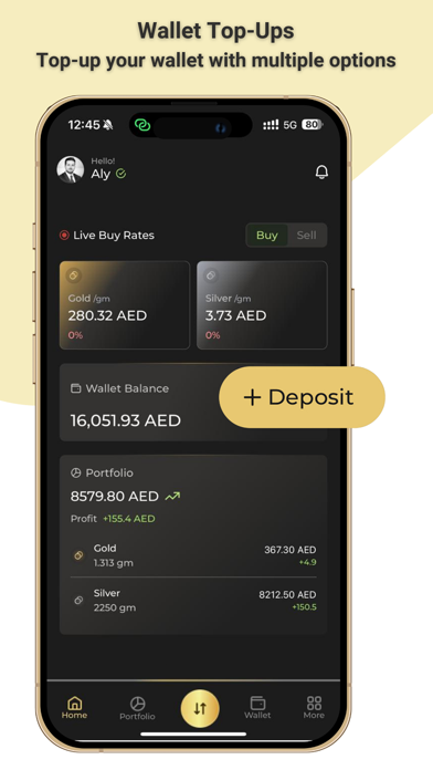 OGold Wallet Screenshot