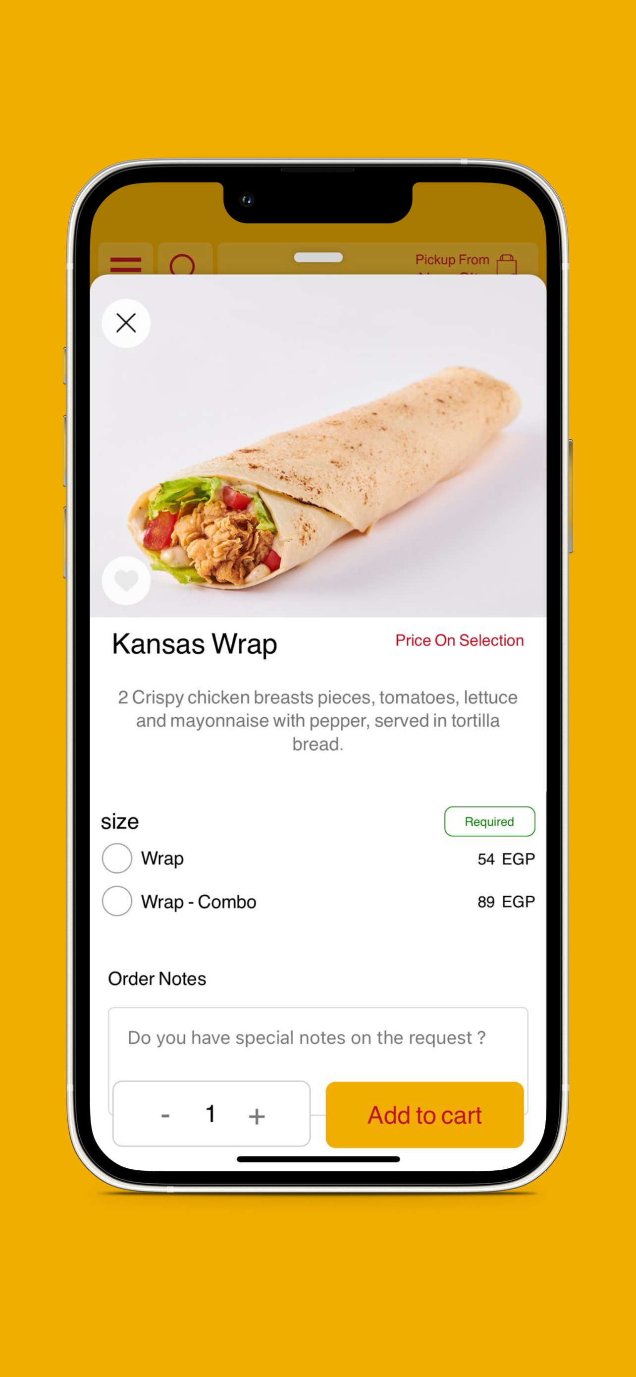 KANSAS CHICKEN: Food Delivery