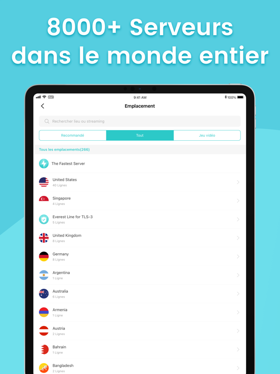 Screenshot #5 pour X-VPN - Super VPN & Best Proxy