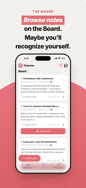 Chansee: Missed connections screenshot 2
